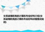 女孩讀海職高的計(jì)算機(jī)專業(yè)好嗎介紹(女孩讀海職高的計(jì)算機(jī)專業(yè)好嗎詳細(xì)情況如何)