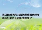 當(dāng)日最新消息 北銀消費(fèi)金融有額度借不出來(lái)怎么回事 答案來(lái)了
