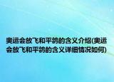 奧運會放飛和平鴿的含義介紹(奧運會放飛和平鴿的含義詳細情況如何)