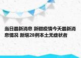 當(dāng)日最新消息 新疆疫情今天最新消息情況 新增28例本土無癥狀者