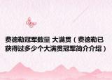 費(fèi)德勒冠軍數(shù)量 大滿貫（費(fèi)德勒已獲得過多少個大滿貫冠軍簡介介紹）