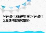 brpc是什么品牌介紹(brpc是什么品牌詳細(xì)情況如何)