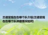 蘭德里現(xiàn)在在哪個(gè)隊(duì)介紹(蘭德里現(xiàn)在在哪個(gè)隊(duì)詳細(xì)情況如何)