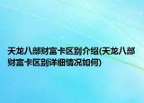 天龍八部財富卡區(qū)別介紹(天龍八部財富卡區(qū)別詳細(xì)情況如何)