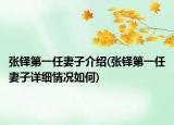 張鐸第一任妻子介紹(張鐸第一任妻子詳細情況如何)