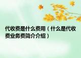 代收費(fèi)是什么費(fèi)用（什么是代收費(fèi)業(yè)務(wù)費(fèi)簡(jiǎn)介介紹）