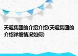 天喔集團的介紹介紹(天喔集團的介紹詳細情況如何)