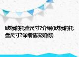 歐標(biāo)的托盤尺寸?介紹(歐標(biāo)的托盤尺寸?詳細情況如何)