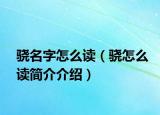 驍名字怎么讀（驍怎么讀簡介介紹）