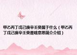 甲乙丙丁戊己庚辛壬癸屬于什么（甲乙丙丁戊己庚辛壬癸是啥意思簡(jiǎn)介介紹）