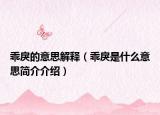 乖戾的意思解釋（乖戾是什么意思簡介介紹）