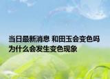 當(dāng)日最新消息 和田玉會變色嗎 為什么會發(fā)生變色現(xiàn)象