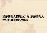 埃芬博格人物經歷介紹(埃芬博格人物經歷詳細情況如何)