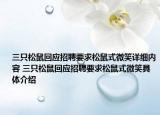 三只松鼠回應(yīng)招聘要求松鼠式微笑詳細(xì)內(nèi)容 三只松鼠回應(yīng)招聘要求松鼠式微笑具體介紹