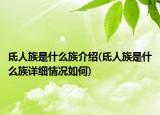氐人族是什么族介紹(氐人族是什么族詳細(xì)情況如何)