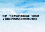 我要一個最好玩的跑酷游戲介紹(我要一個最好玩的跑酷游戲詳細情況如何)