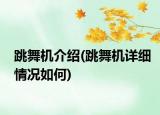 跳舞機(jī)介紹(跳舞機(jī)詳細(xì)情況如何)