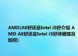 AMD(A8好還是Intel i5好介紹 AMD A8好還是Intel i5好詳細(xì)情況如何)