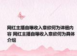 網紅主播自曝收入意欲何為詳細內容 網紅主播自曝收入意欲何為具體介紹