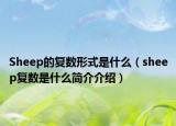 Sheep的復(fù)數(shù)形式是什么（sheep復(fù)數(shù)是什么簡介介紹）
