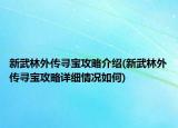 新武林外傳尋寶攻略介紹(新武林外傳尋寶攻略詳細(xì)情況如何)