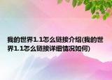 我的世界1.1怎么鏈接介紹(我的世界1.1怎么鏈接詳細情況如何)