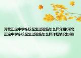 河北正定中學(xué)東校區(qū)生過(guò)設(shè)施怎么樣介紹(河北正定中學(xué)東校區(qū)生過(guò)設(shè)施怎么樣詳細(xì)情況如何)