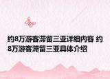 約8萬游客滯留三亞詳細內容 約8萬游客滯留三亞具體介紹