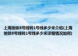 上海地鐵8號線轉(zhuǎn)1號線多少米介紹(上海地鐵8號線轉(zhuǎn)1號線多少米詳細(xì)情況如何)