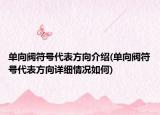 單向閥符號(hào)代表方向介紹(單向閥符號(hào)代表方向詳細(xì)情況如何)