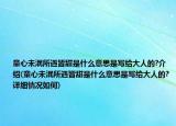 童心未泯所遇皆甜是什么意思是寫給大人的?介紹(童心未泯所遇皆甜是什么意思是寫給大人的?詳細(xì)情況如何)