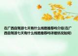 在廣西自駕游七天有什么線路推薦嗎介紹(在廣西自駕游七天有什么線路推薦嗎詳細情況如何)