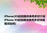 iPhone(XS的拍攝效果有多好介紹 iPhone XS的拍攝效果有多好詳細(xì)情況如何)