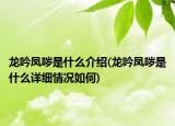 龍吟鳳噦是什么介紹(龍吟鳳噦是什么詳細情況如何)