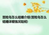 冒險(xiǎn)島怎么結(jié)婚介紹(冒險(xiǎn)島怎么結(jié)婚詳細(xì)情況如何)