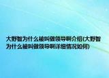 大野智為什么被叫做領導啊介紹(大野智為什么被叫做領導啊詳細情況如何)