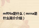 mRNa是什么（mrna是什么簡介介紹）