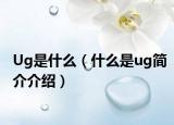 Ug是什么（什么是ug簡(jiǎn)介介紹）