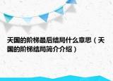天國(guó)的階梯最后結(jié)局什么意思（天國(guó)的階梯結(jié)局簡(jiǎn)介介紹）