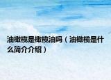 油橄欖是橄欖油嗎（油橄欖是什么簡介介紹）