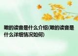 瞰的讀音是什么介紹(瞰的讀音是什么詳細(xì)情況如何)
