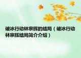 破冰行動(dòng)林宗輝的結(jié)局（破冰行動(dòng)林宗輝結(jié)局簡介介紹）