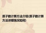 質(zhì)子數(shù)計(jì)算方法介紹(質(zhì)子數(shù)計(jì)算方法詳細(xì)情況如何)