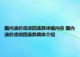 國(guó)內(nèi)油價(jià)或迎四連跌詳細(xì)內(nèi)容 國(guó)內(nèi)油價(jià)或迎四連跌具體介紹