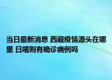 當日最新消息 西藏疫情源頭在哪里 日喀則有確診病例嗎