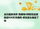 當日最新消息 西藏增4例陽性此前連續(xù)920天無病例 感染源頭確定了嗎