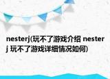 nesterj(玩不了游戲介紹 nesterj 玩不了游戲詳細情況如何)