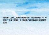 網(wǎng)絡(luò)推廣工作主要做什么(網(wǎng)絡(luò)推廣種類有哪些介紹 網(wǎng)絡(luò)推廣工作主要做什么 網(wǎng)絡(luò)推廣種類有哪些詳細情況如何)
