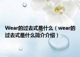 Wear的過(guò)去式是什么（wear的過(guò)去式是什么簡(jiǎn)介介紹）