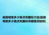 超級明星多少級點亮圖標介紹(超級明星多少級點亮圖標詳細情況如何)